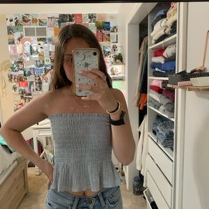 American Eagle strapless top